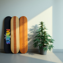 Cannabis Skateboarding Mainstream Society Society Acceptance Skaters