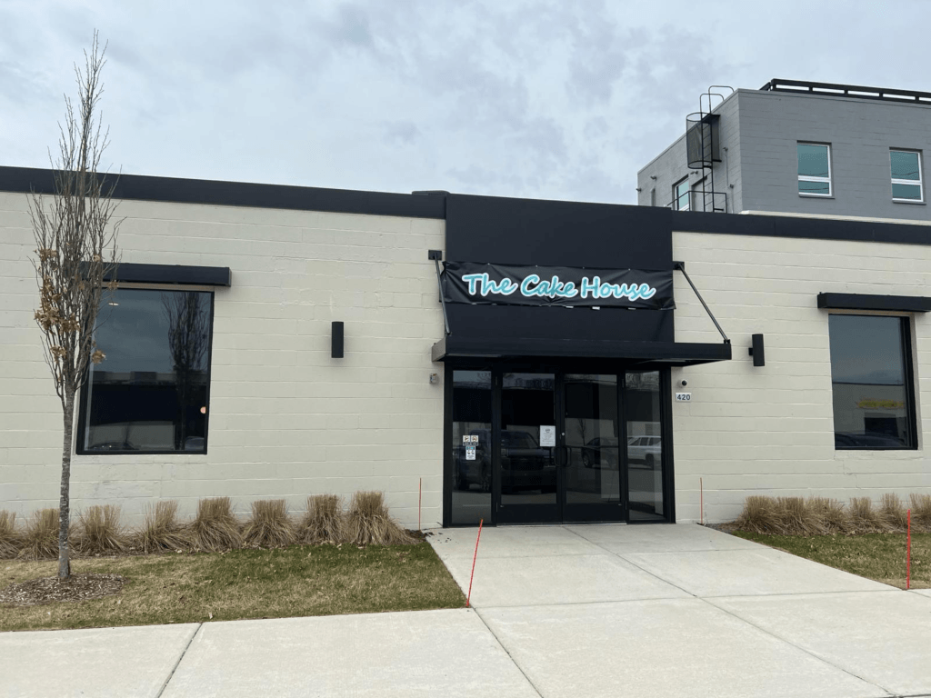 exterior of pleasant ridge dispensary the cake house