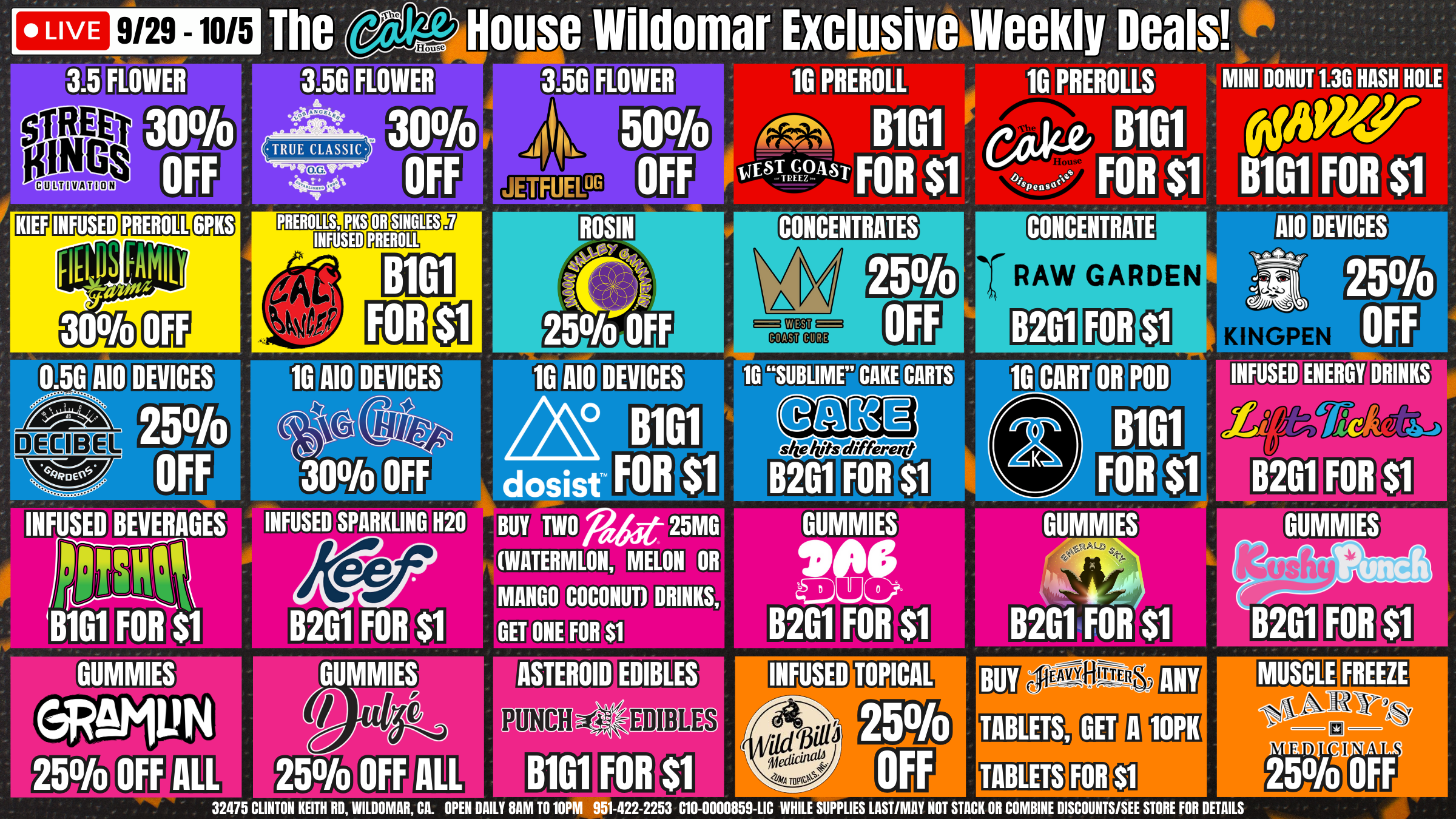 cannabis deals in wildomar