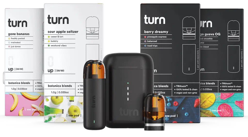 turn cannabis vapes at the cake house