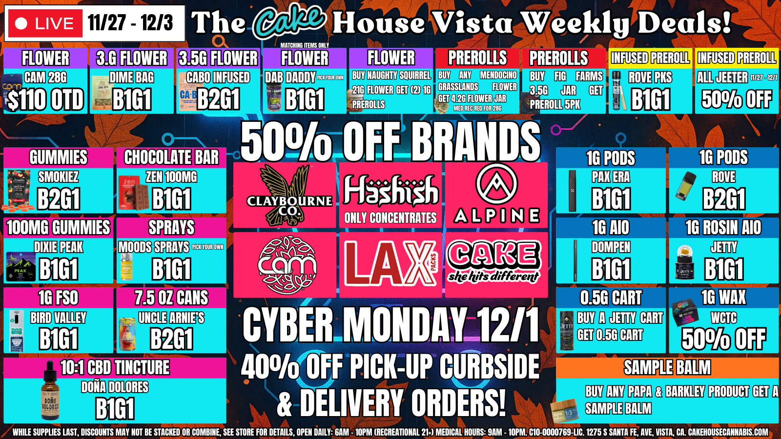 The Cake House Vista, CA - Deal 1