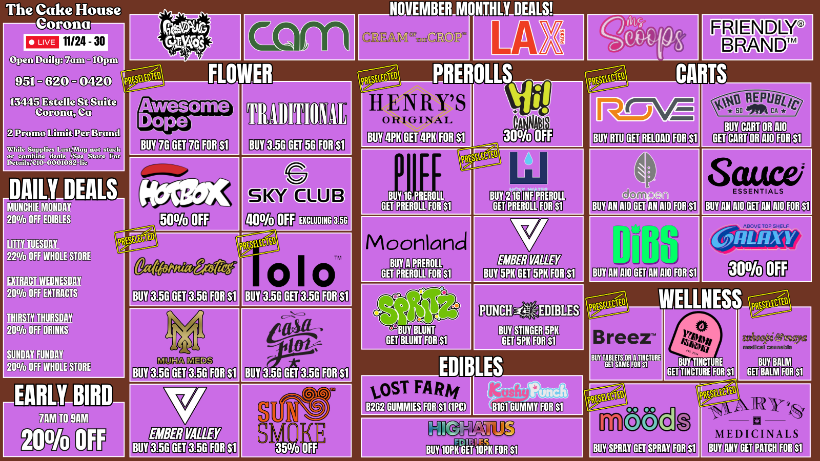 The Cake House Corona, CA - Deal 1