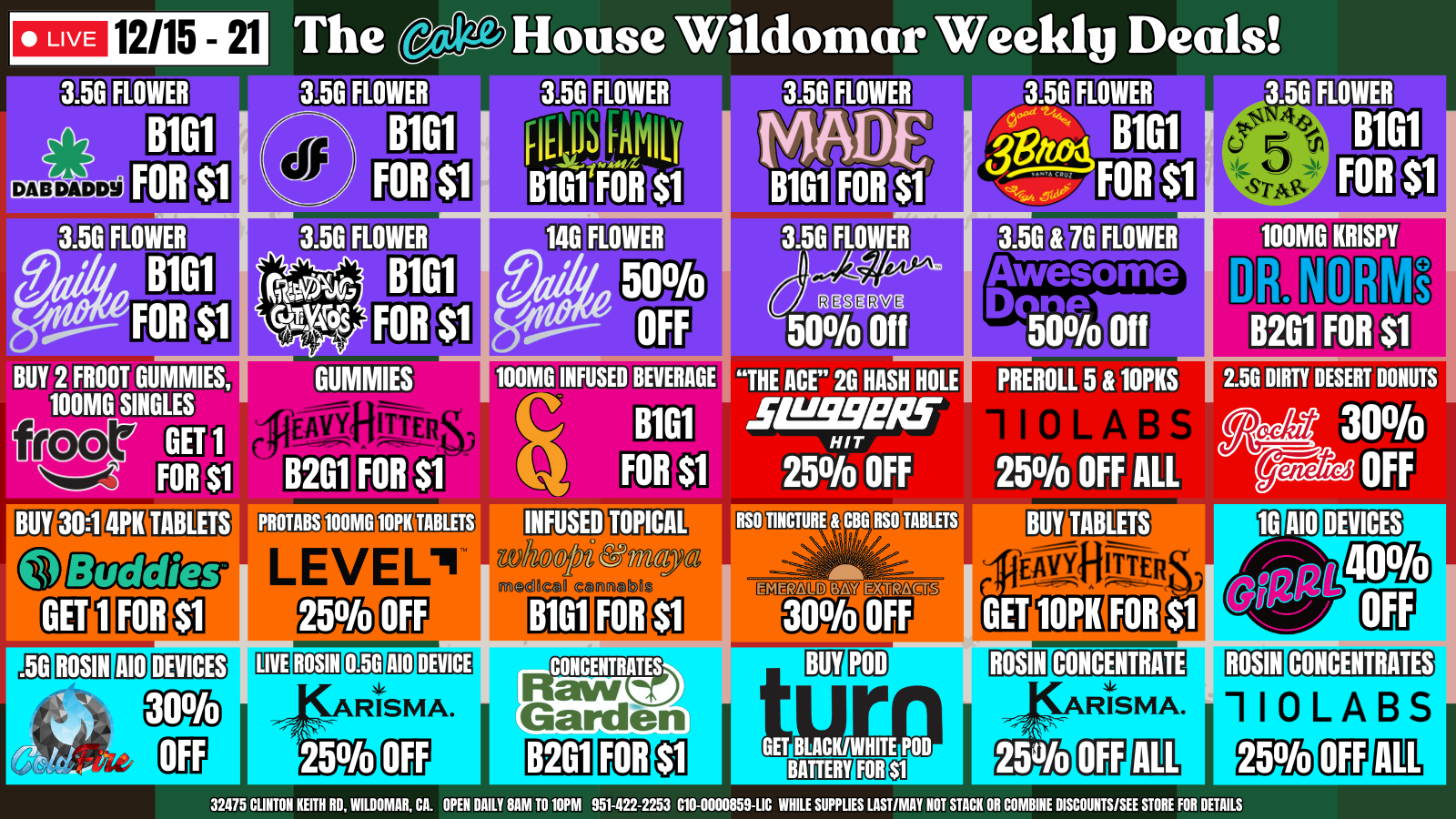 The Cake House Wildomar, CA - Deal 1