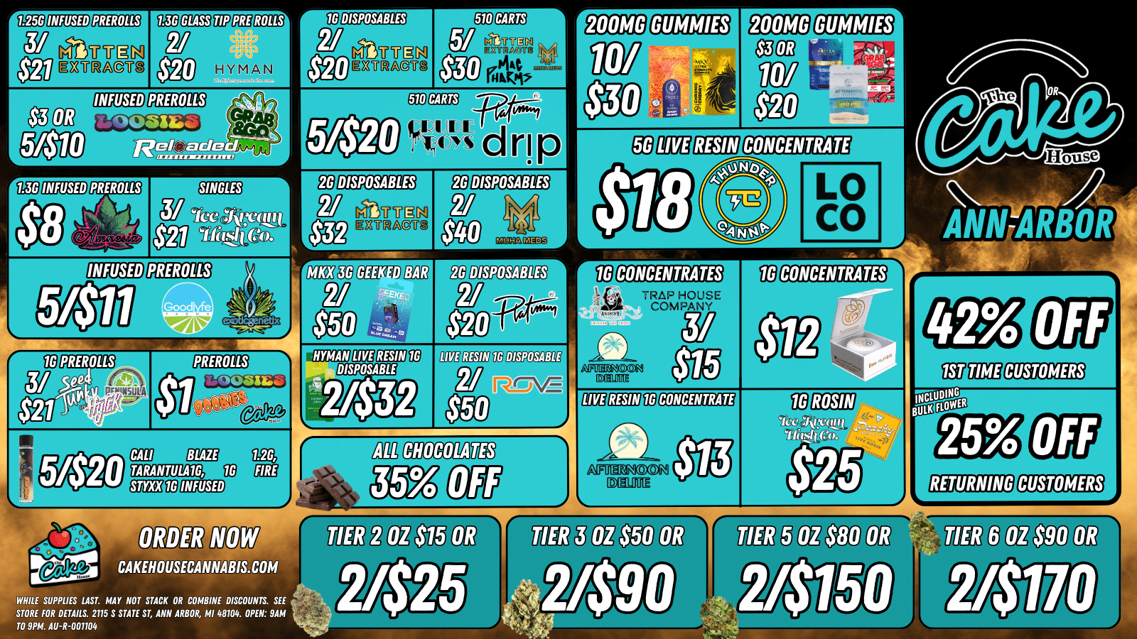 The Cake House Ann Arbor, MI - Deal 1