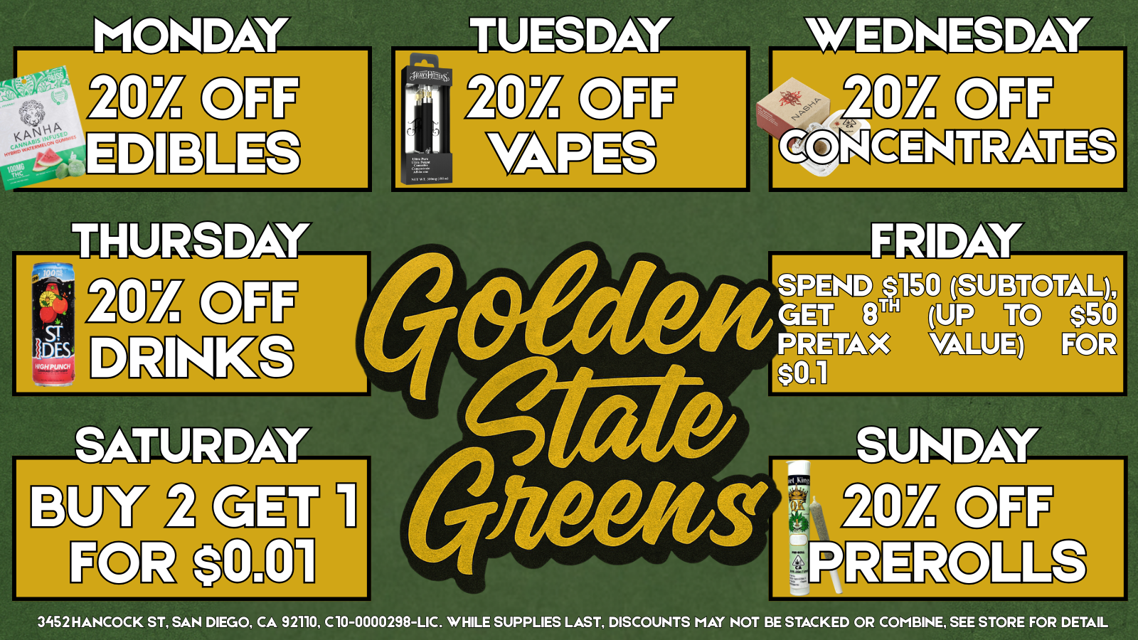 The Cake House Point Loma, CA - Deal 1