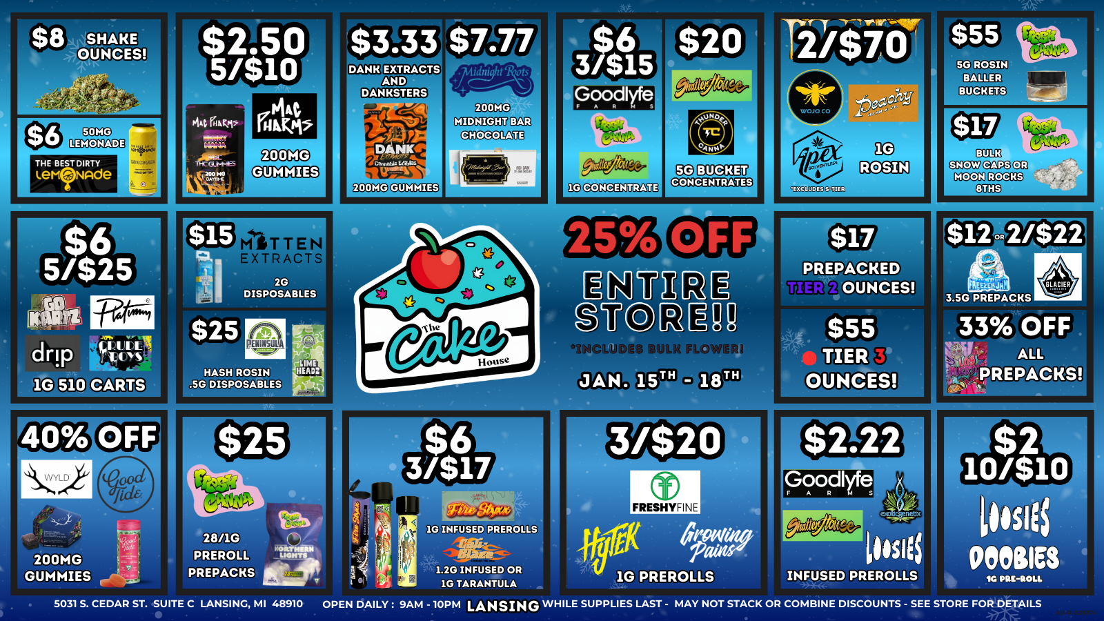 The Cake House Lansing, MI - Deal 1