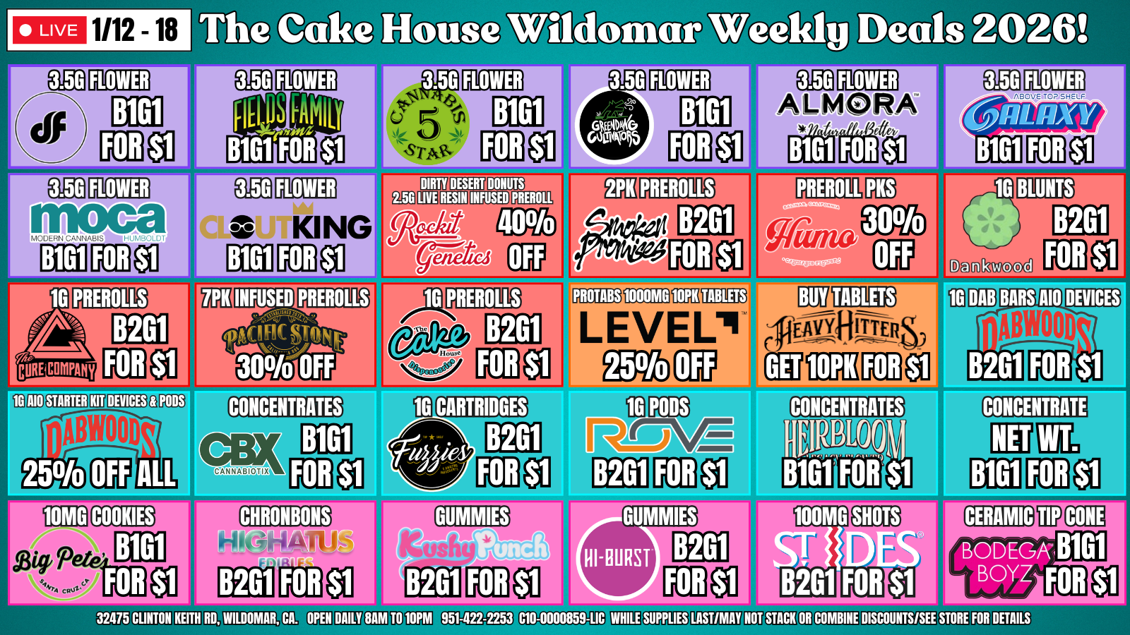 The Cake House Wildomar, CA - Deal 1