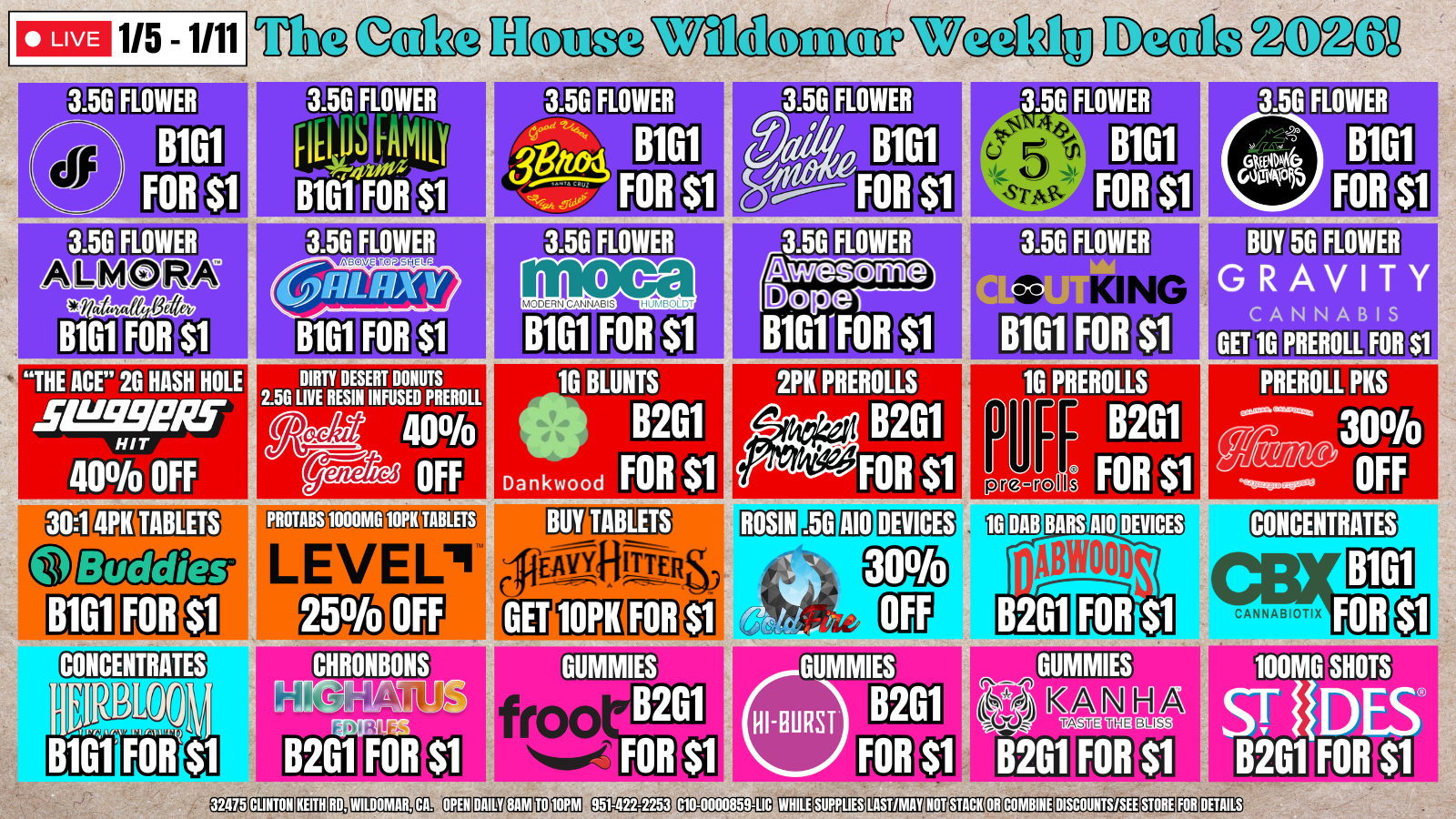 The Cake House Wildomar, CA - Deal 1