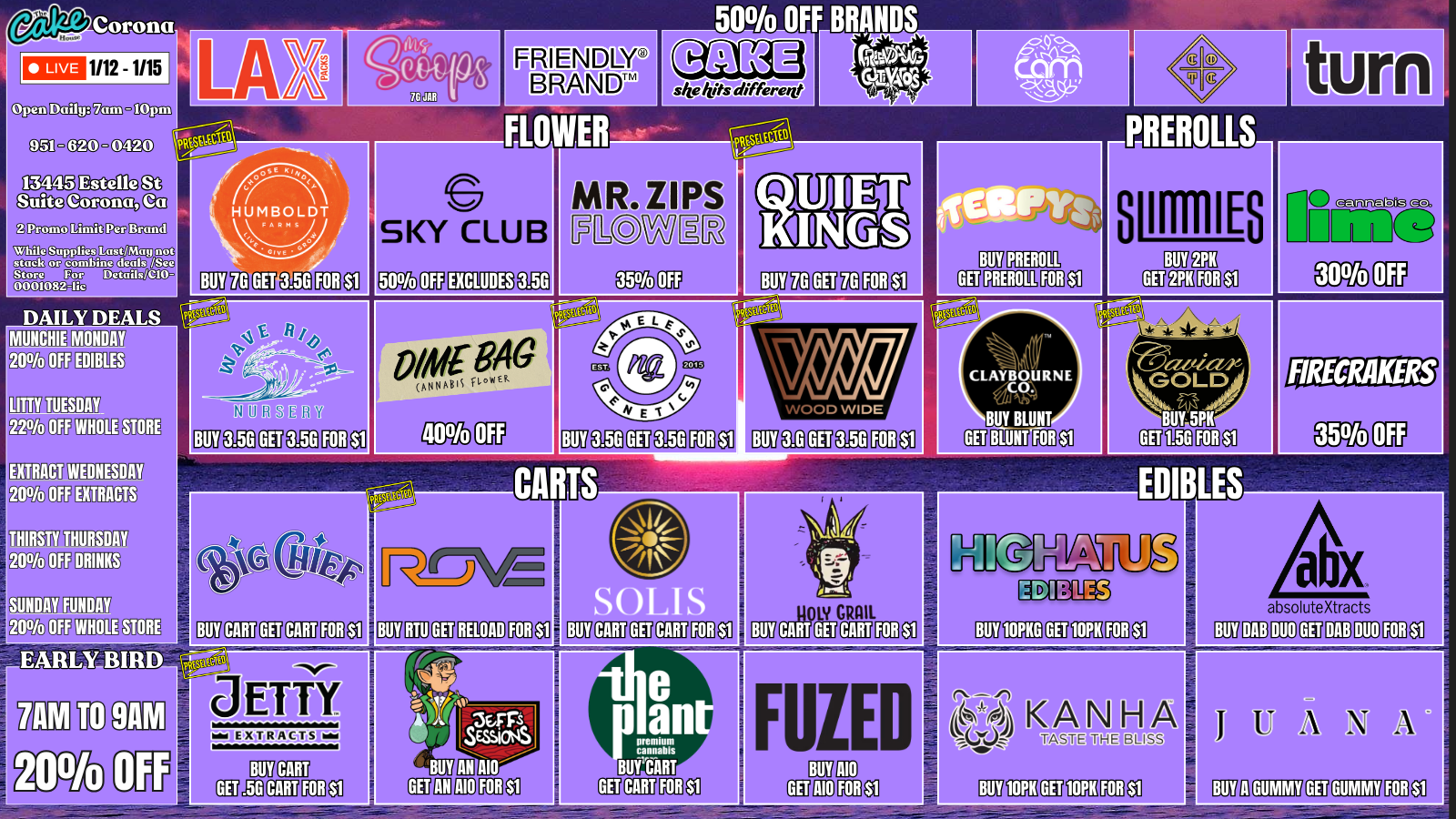 The Cake House Corona, CA - Deal 2