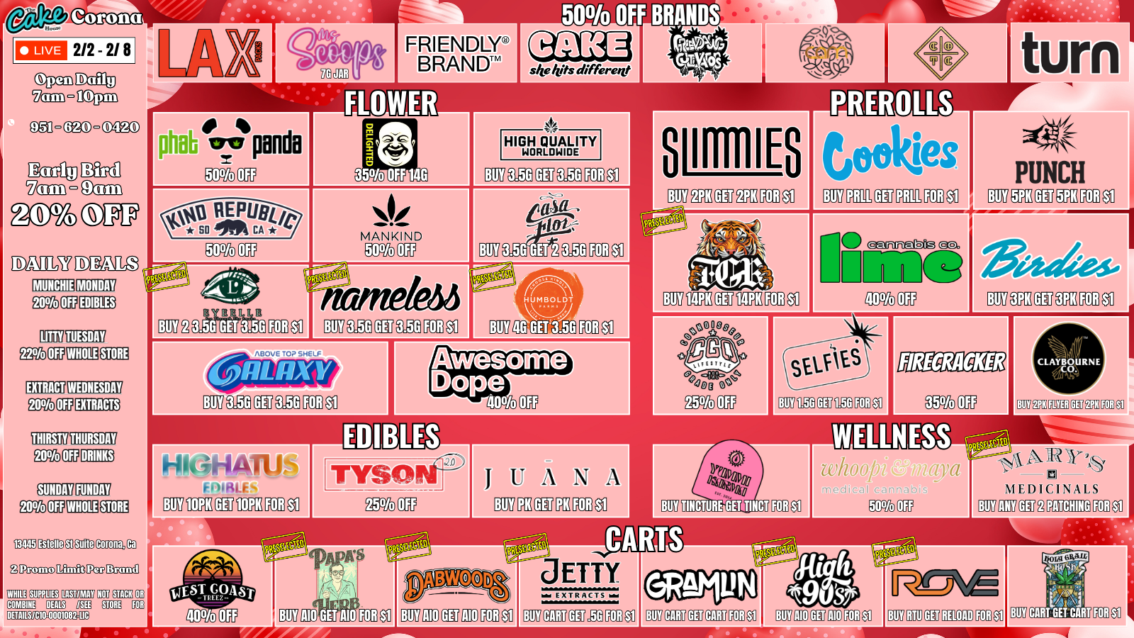 The Cake House Corona, CA - Deal 2