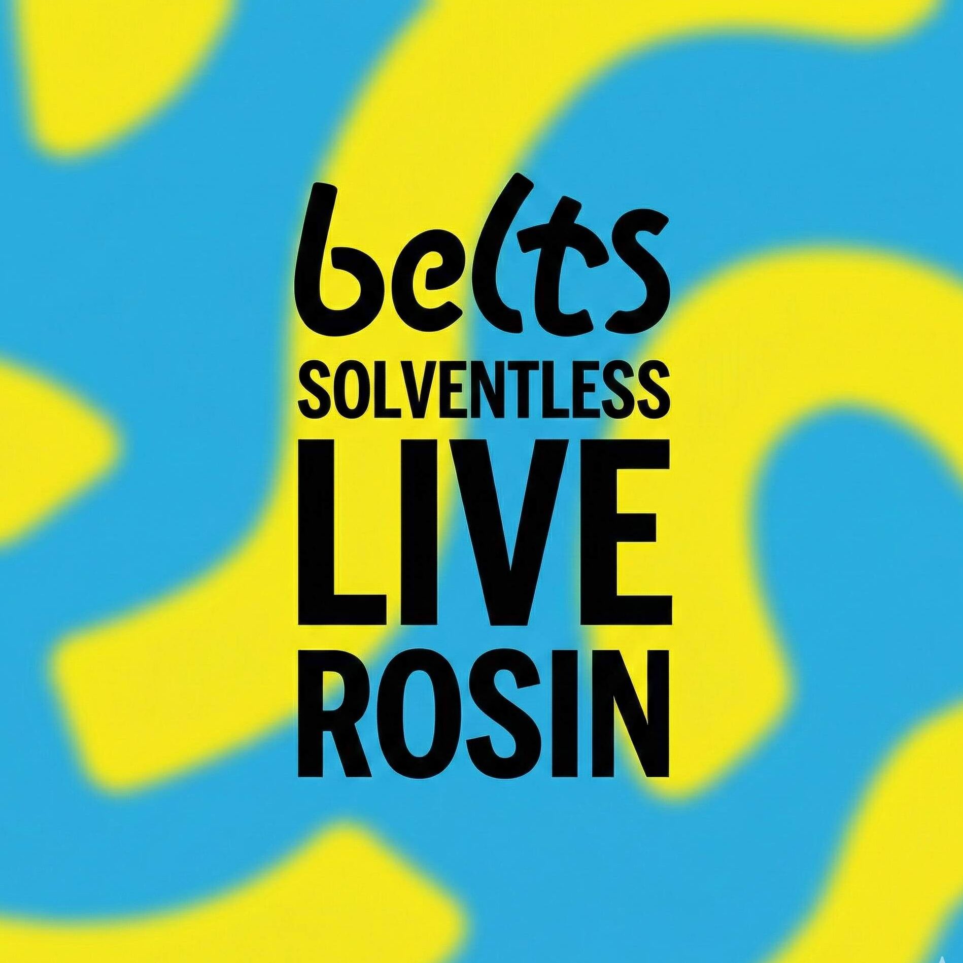 Blueberry Lemon Drop (Solventless Belts)