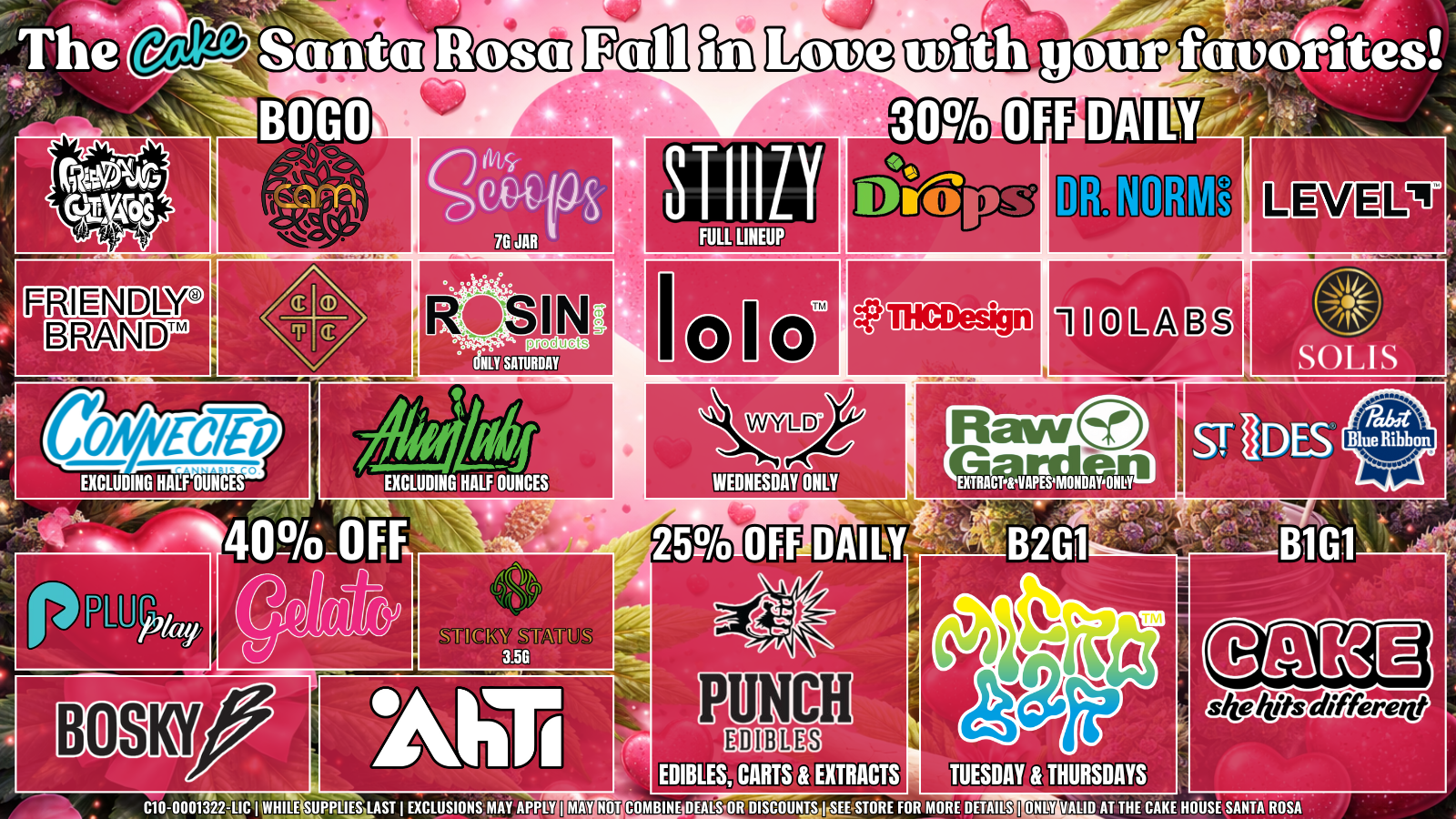 The Cake House Santa Rosa, CA - Deal 1