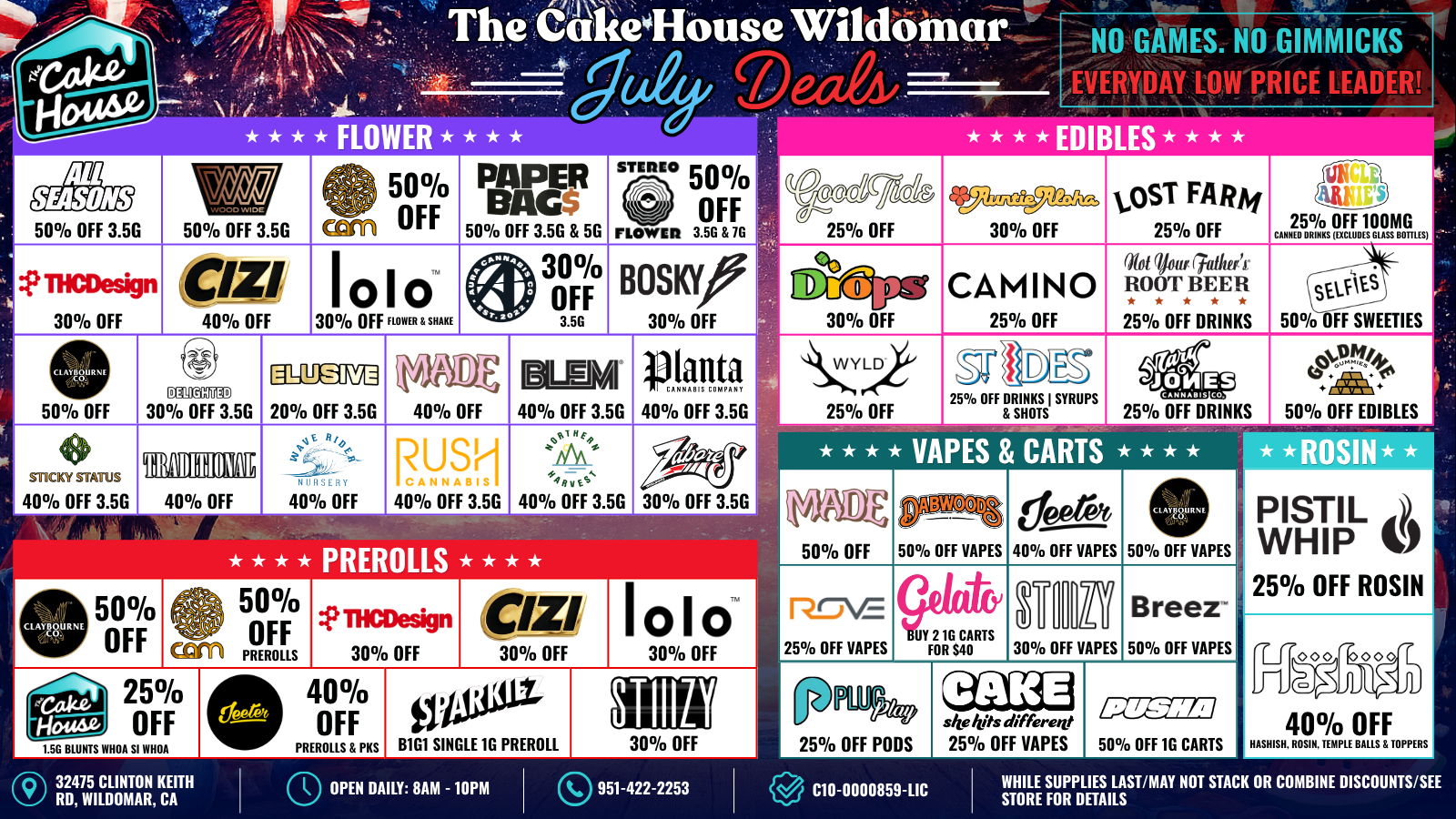 The Cake House Wildomar, CA deal 2