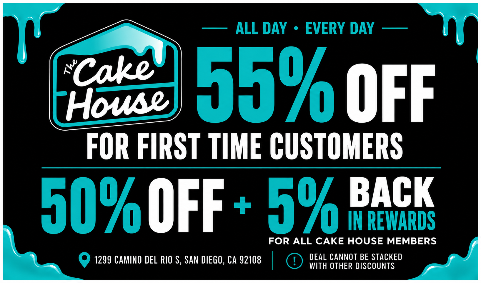 The Cake House Mission Valley, CA deal 2
