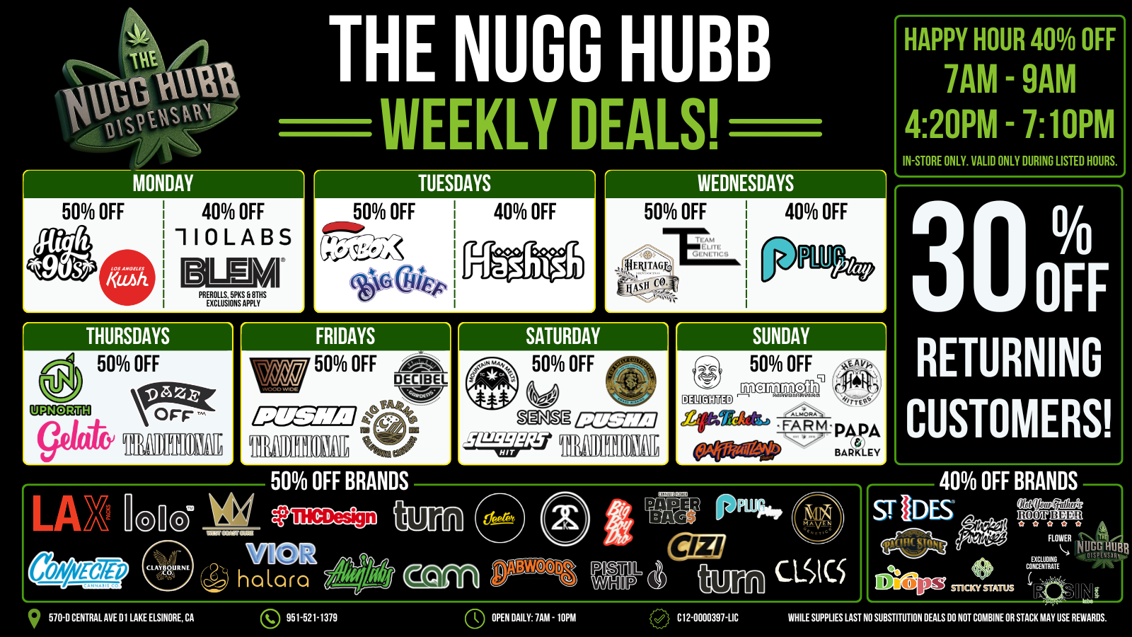 The Cake House The Nugg Hubb deal 1