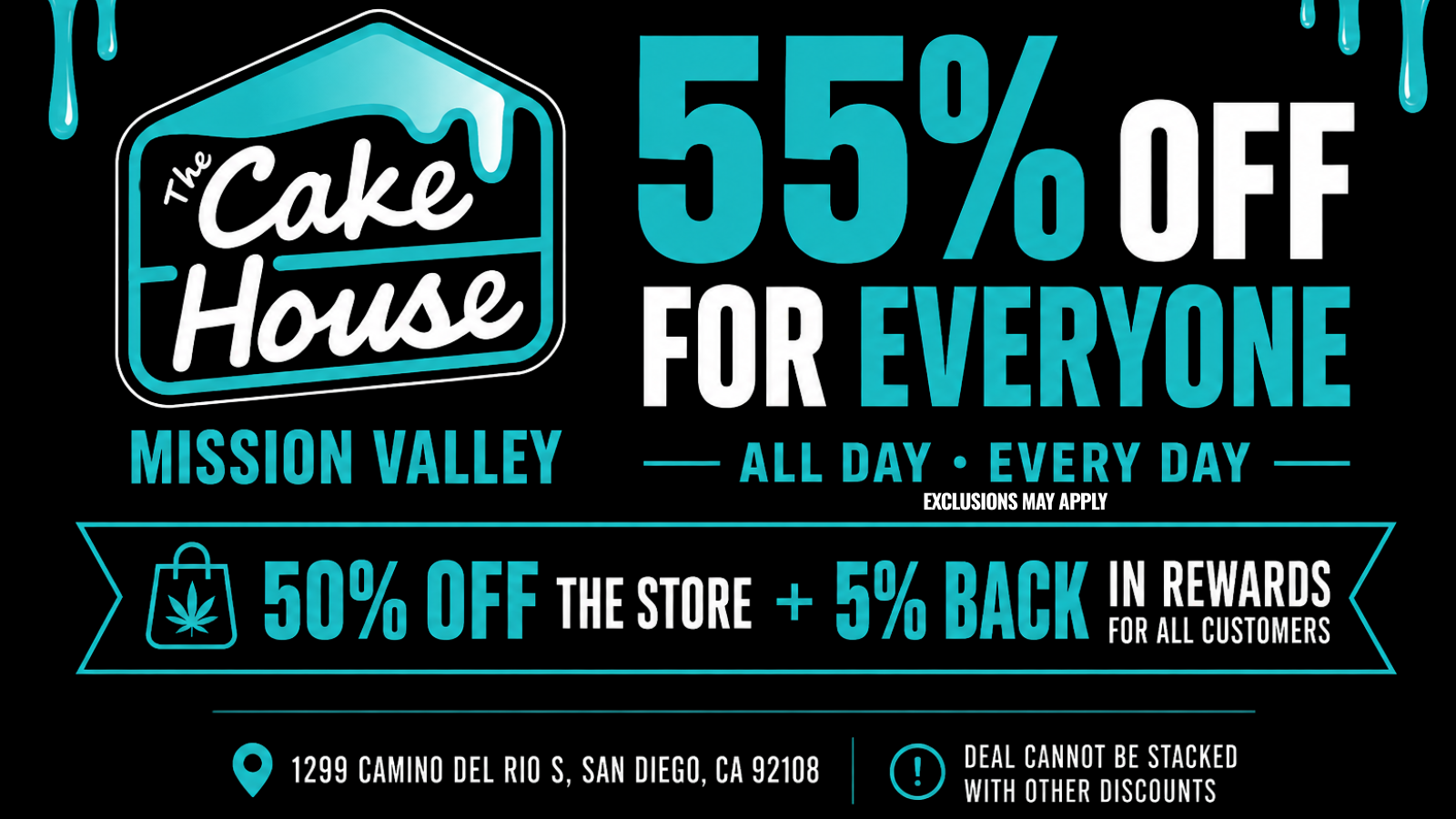 The Cake House Mission Valley, CA deal 2
