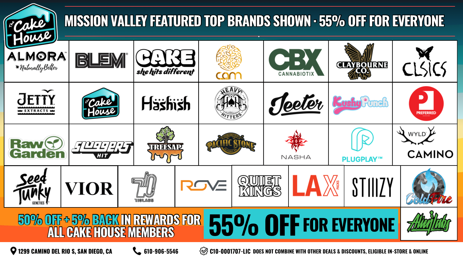 The Cake House Mission Valley, CA deal 1