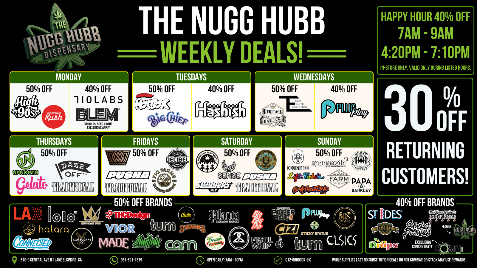 The Cake House The Nugg Hubb deal 1