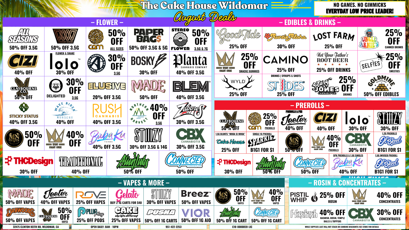 The Cake House Wildomar, CA deal 2